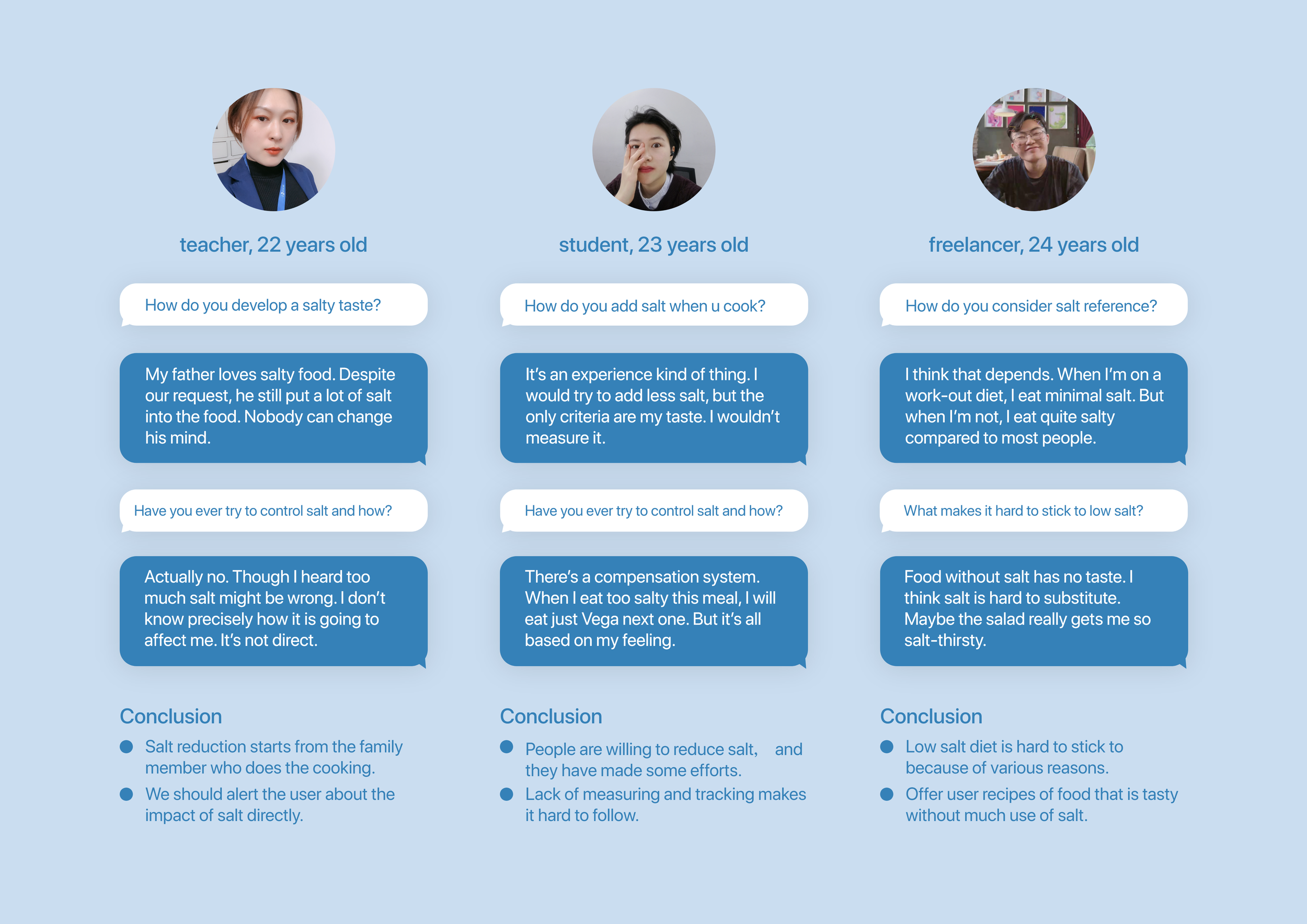 Single young adult interview findings